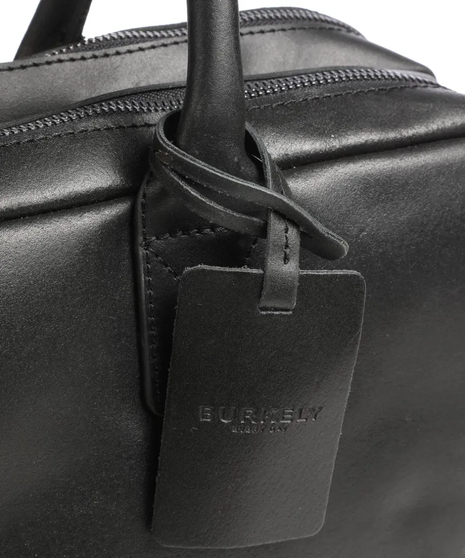 Burkely Business- & Laptop Bags-Vintage Taylor Worker Briefcase grained leather