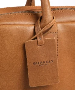 Burkely Business- & Laptop Bags-Vintage Taylor Worker Briefcase grained leather