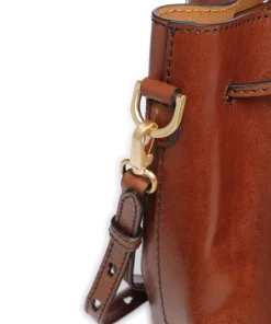 The Bridge Hobo Bags|Crossbody Bags-Vittoria Bucket bag fine grain cow leather
