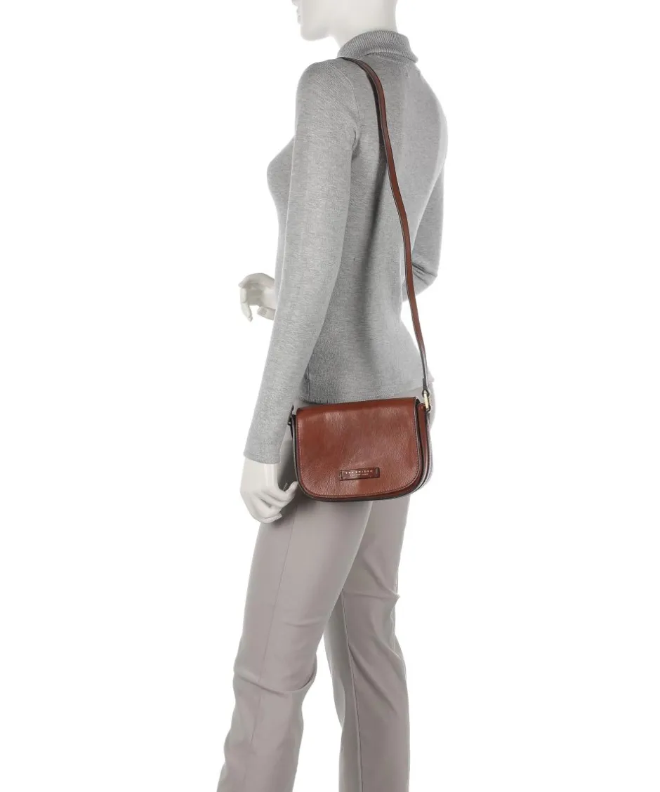 The Bridge Crossbody Bags-Vittoria Crossbody bag smooth cow leather