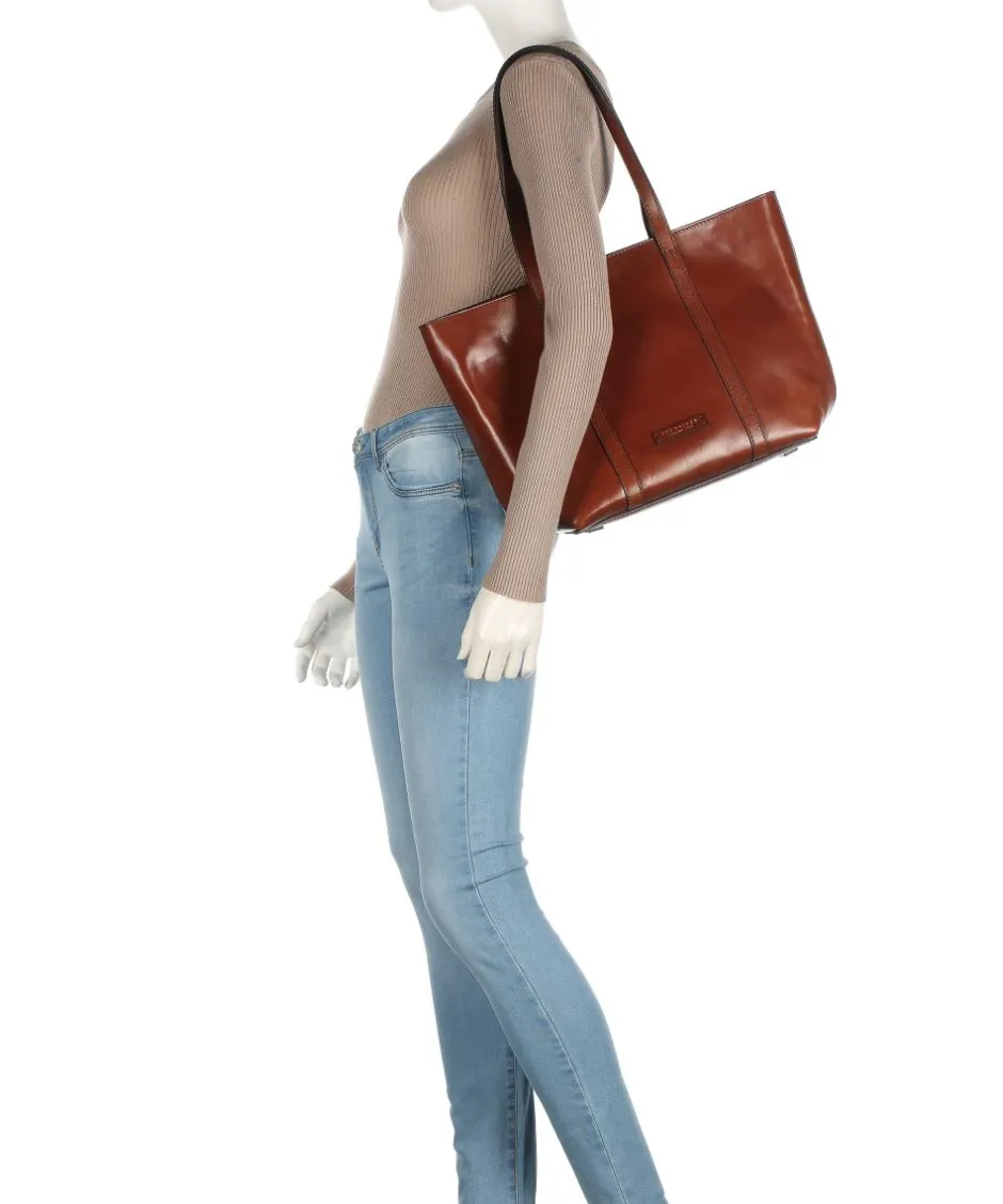 The Bridge Tote Bags-Vittoria Tote bag smooth cow leather