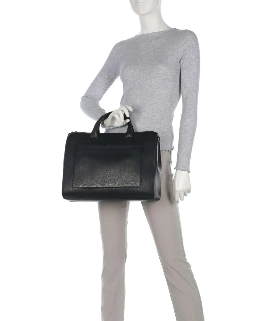 Markberg Business- & Laptop Bags-Viviane Briefcase grained cow leather