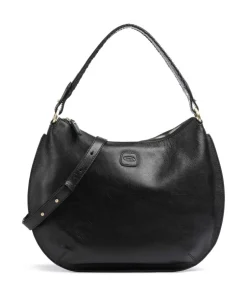 Brics Shoulder Bags|Hobo Bags-Volterra Hobo bag fine grain cow leather