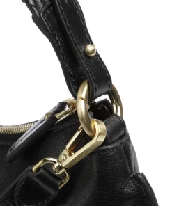 Brics Shoulder Bags|Hobo Bags-Volterra Hobo bag fine grain cow leather
