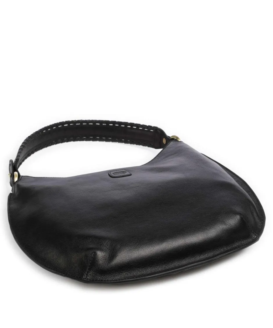 Brics Shoulder Bags|Hobo Bags-Volterra Hobo bag fine grain cow leather