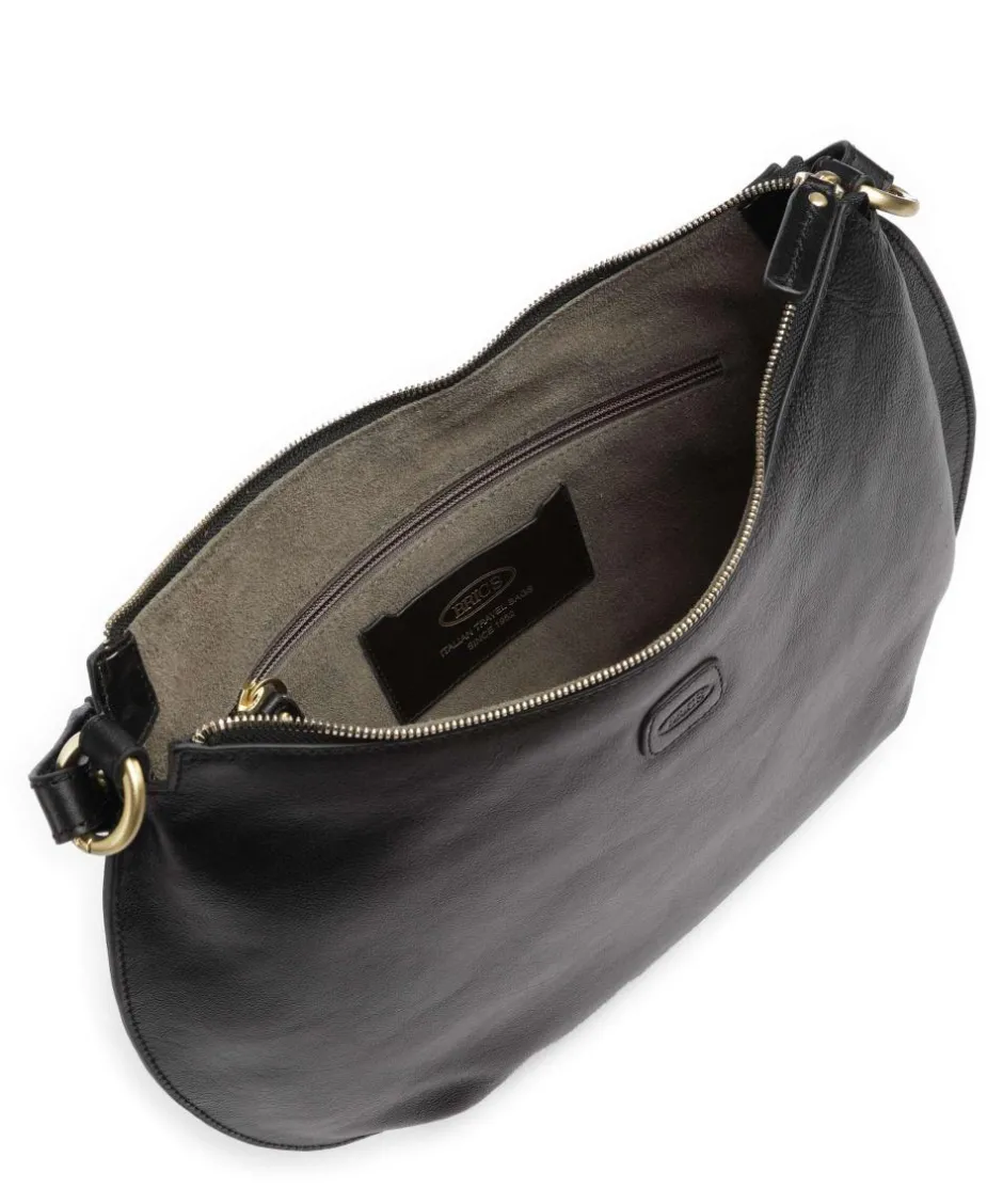 Brics Shoulder Bags|Hobo Bags-Volterra Hobo bag fine grain cow leather