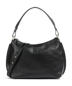 Brics Shoulder Bags|Hobo Bags-Volterra Hobo bag fine grain leather
