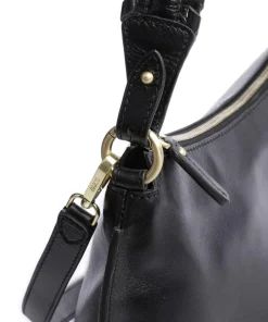 Brics Shoulder Bags|Hobo Bags-Volterra Hobo bag fine grain leather