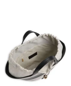 Furla Handbags-Vortice S Handbag canvas, softly grained calfskin