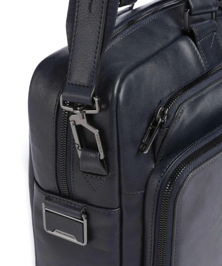 Piquadro Business- & Laptop Bags-W136 Briefcase 15″ fine grain cow leather