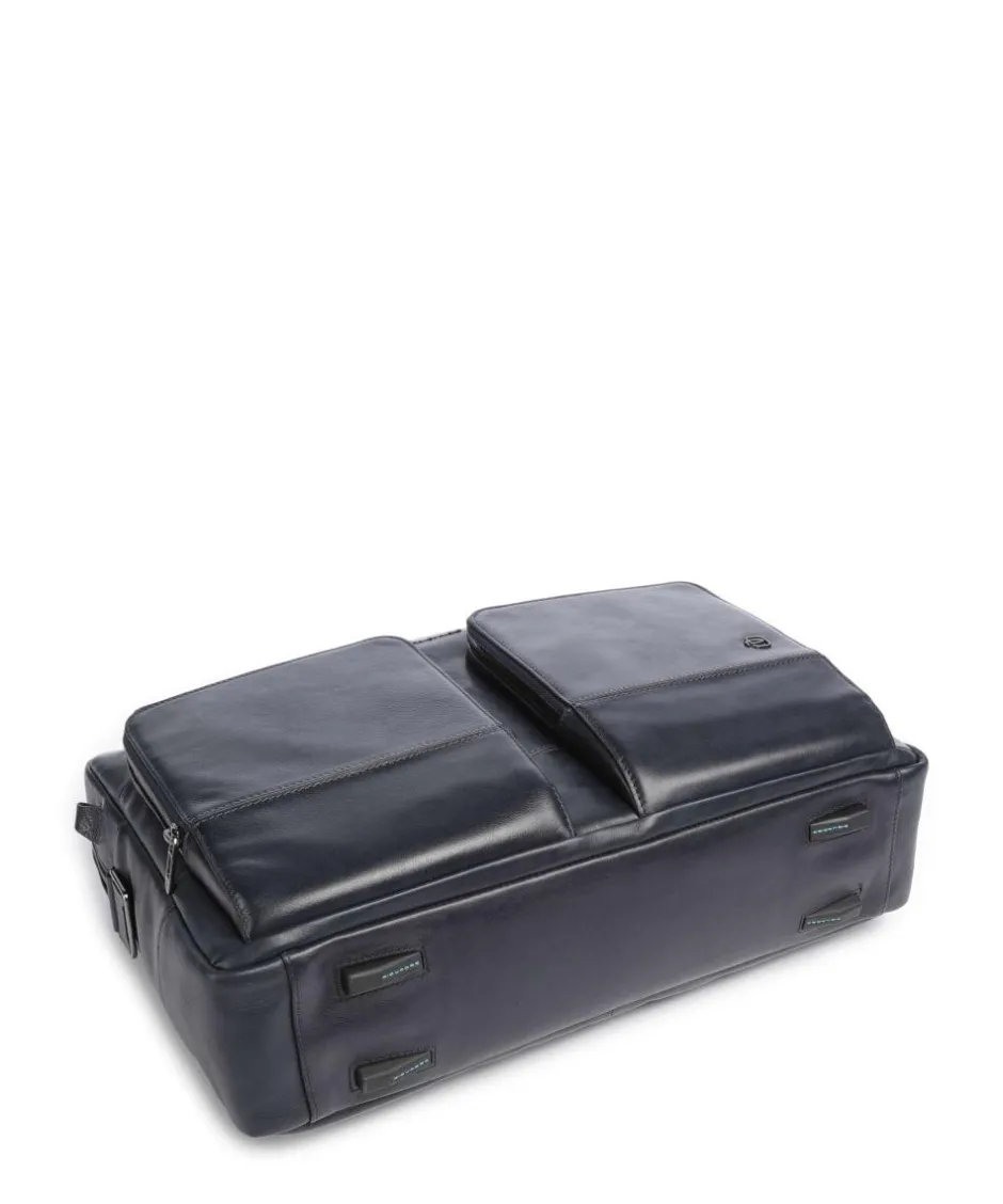 Piquadro Business- & Laptop Bags-W136 Briefcase 15″ fine grain cow leather
