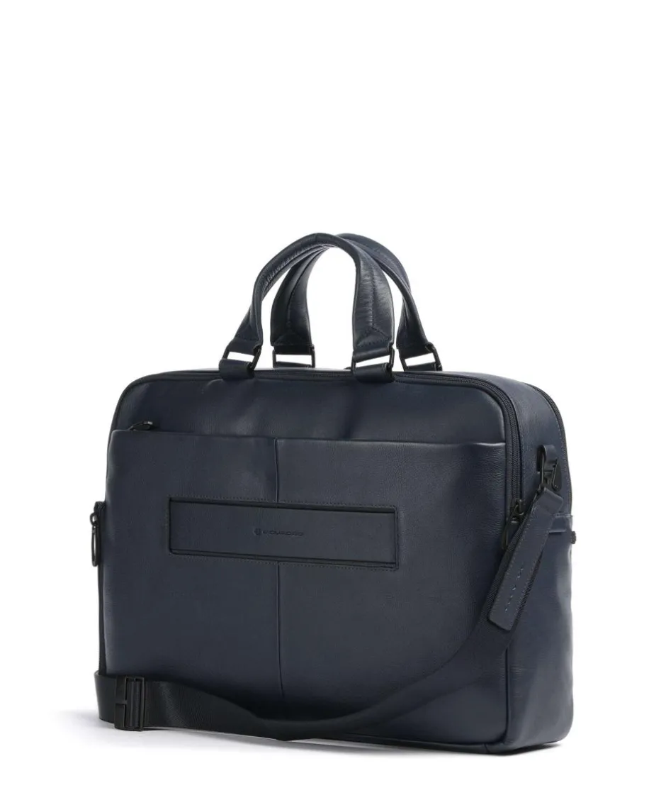 Piquadro Business- & Laptop Bags-W137 Briefcase 16″ fine grain cow leather