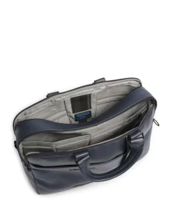 Piquadro Business- & Laptop Bags-W137 Briefcase 16″ fine grain cow leather