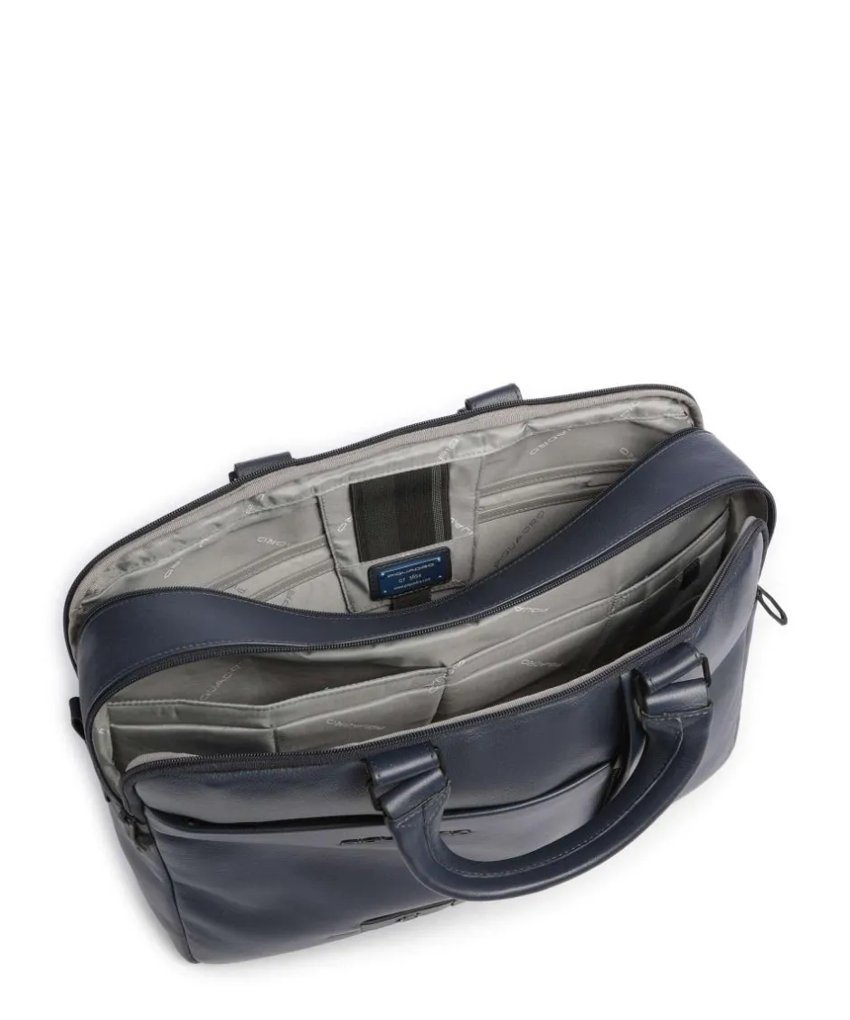 Piquadro Business- & Laptop Bags-W137 Briefcase 16″ fine grain cow leather