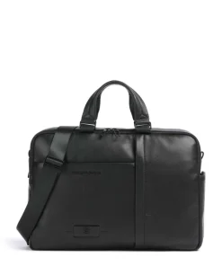Piquadro Business- & Laptop Bags-W137 Briefcase 16″ fine grain cow leather