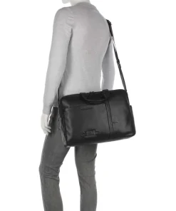 Piquadro Business- & Laptop Bags-W137 Briefcase 16″ fine grain cow leather