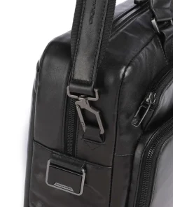Piquadro Business- & Laptop Bags-W136 Briefcase 15″ fine grain cow leather