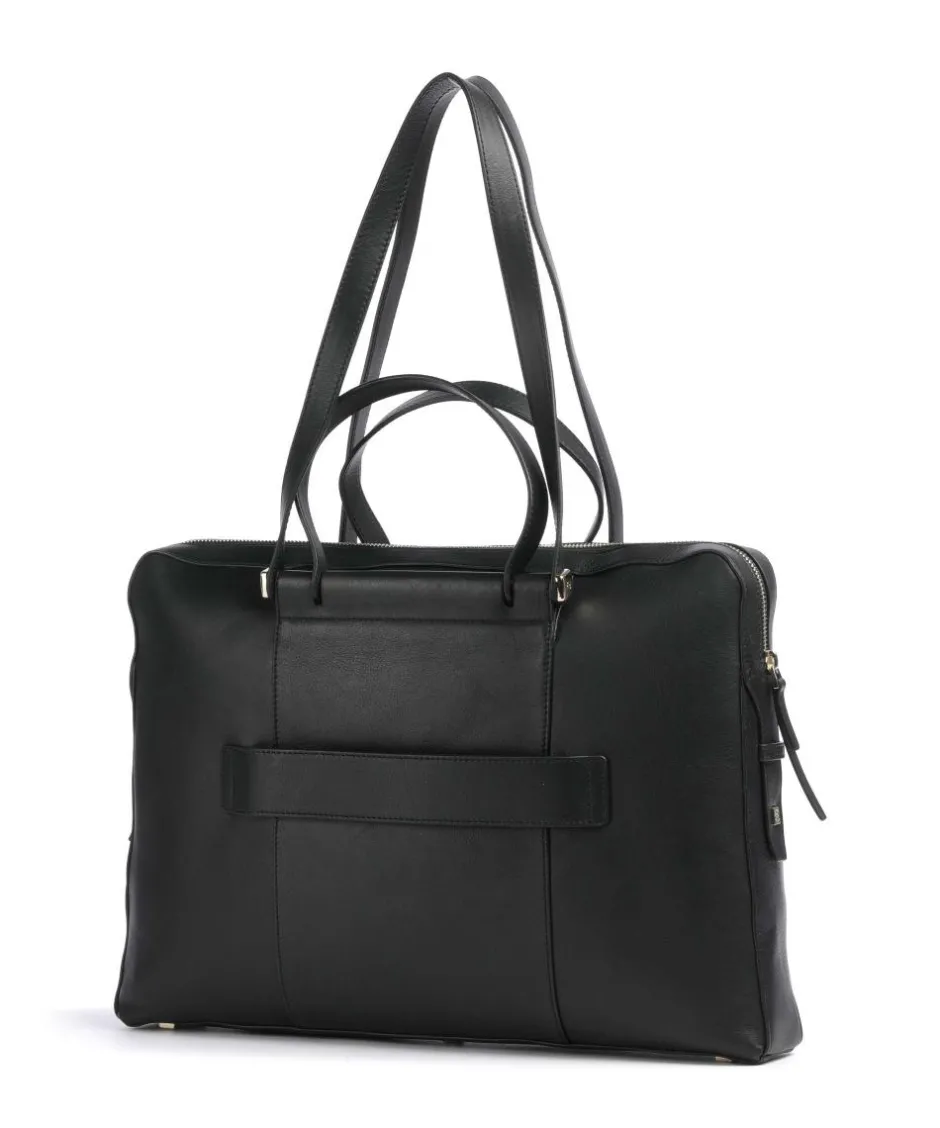 Piquadro Business- & Laptop Bags-W92 Briefcase 15″ grained cow leather