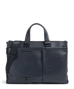 Piquadro Business- & Laptop Bags-W137 Briefcase 15″ grained cow leather