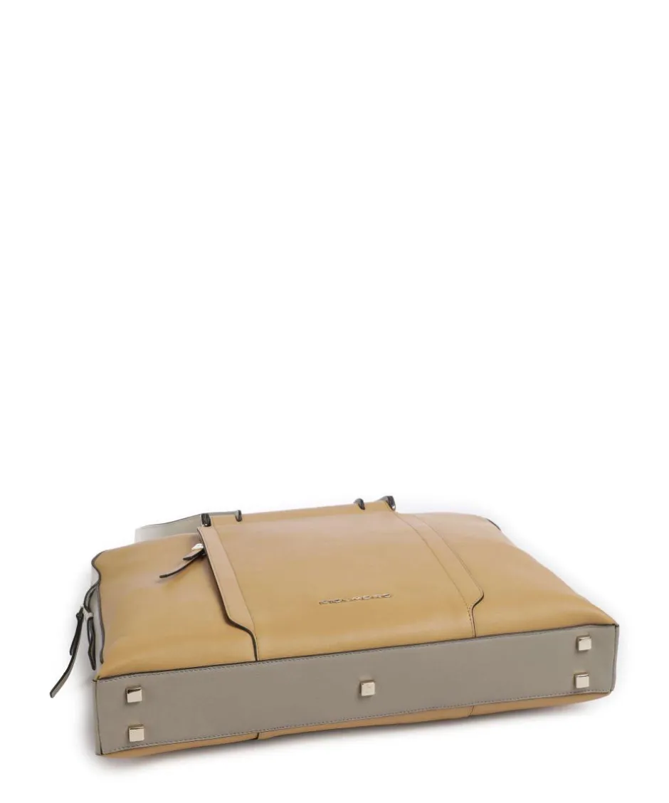 Piquadro Business- & Laptop Bags-W92 Briefcase 15″ grained cow leather