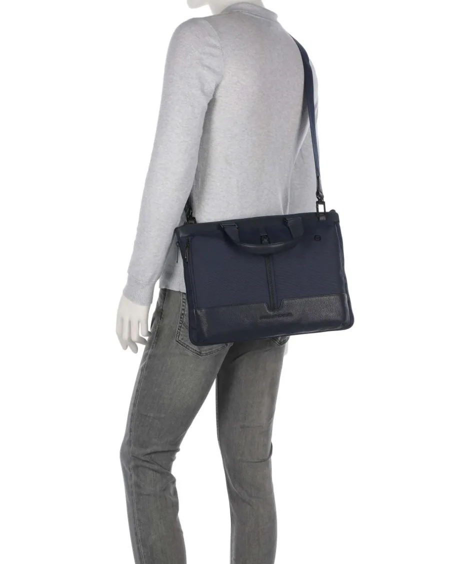 Piquadro Business- & Laptop Bags-W138 Briefcase 14″ recycled polyester
