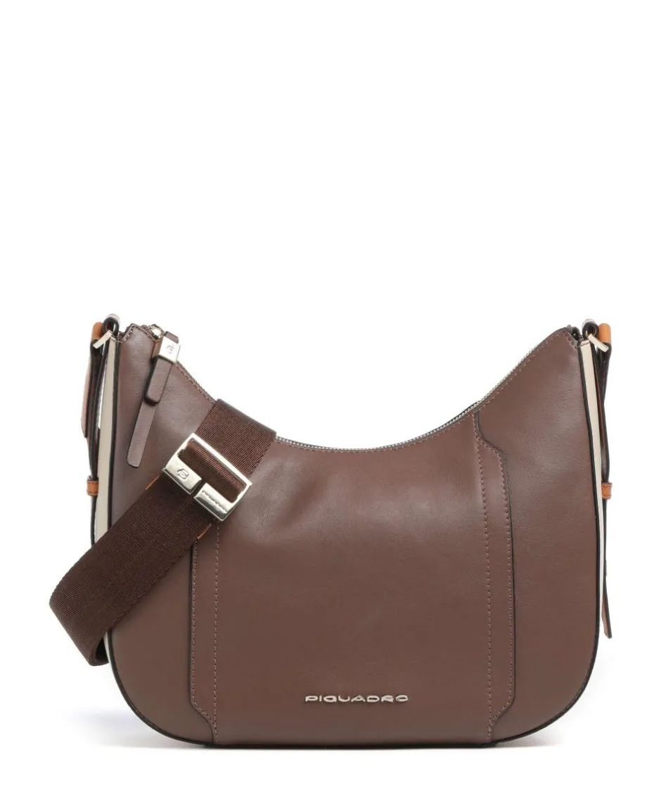 Piquadro Crossbody Bags-W92 Crossbody bag fine grain cow leather