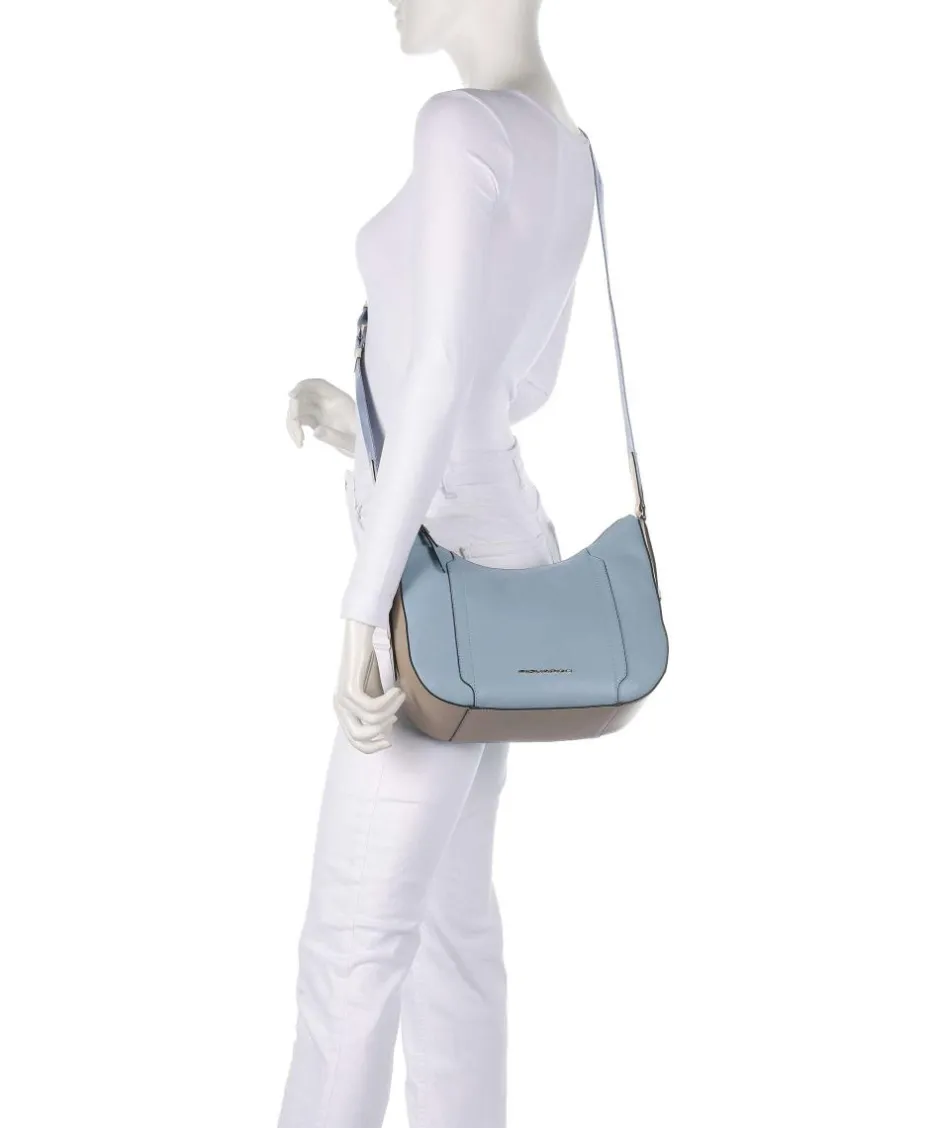 Piquadro Crossbody Bags-W92 Crossbody bag fine grain cow leather