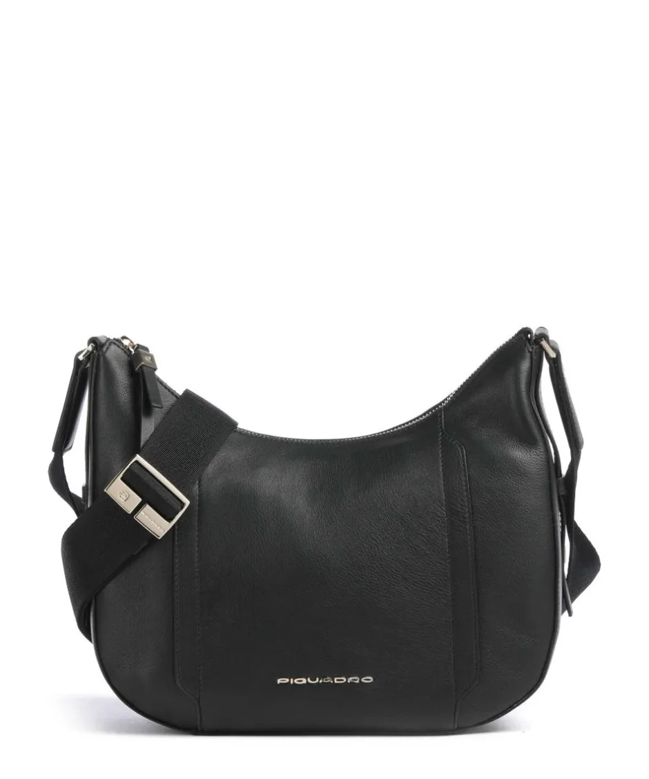 Piquadro Crossbody Bags-W92 Crossbody bag fine grain cow leather