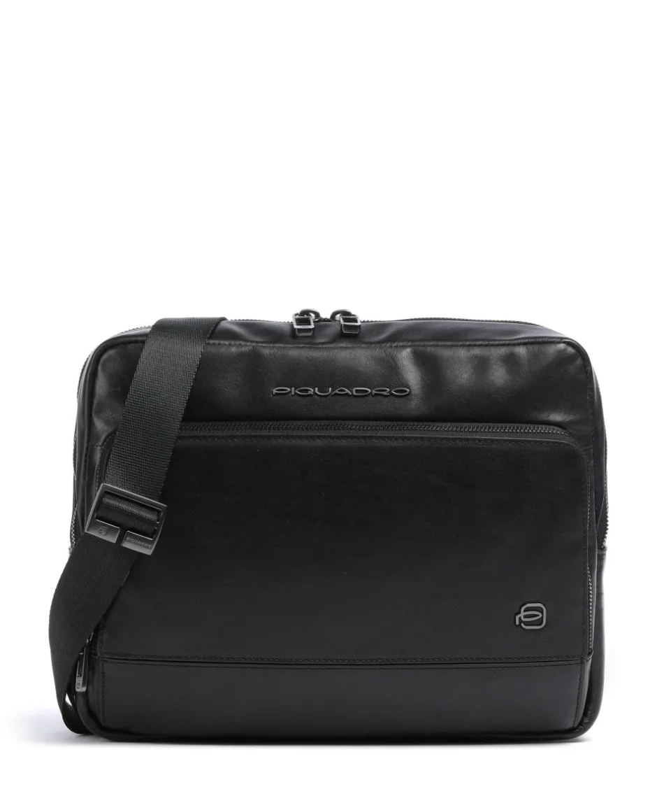 Piquadro Crossbody Bags-W136 Crossbody bag fine grain cow leather