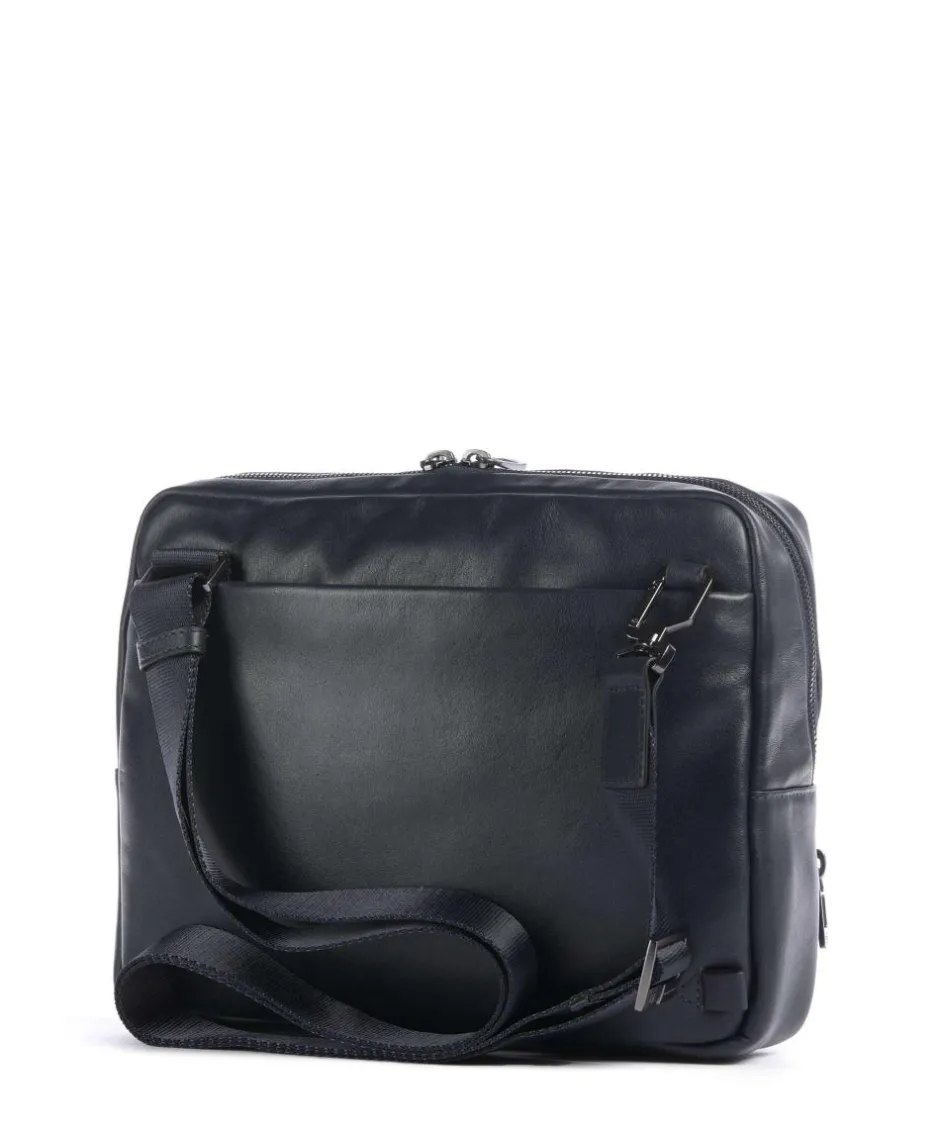 Piquadro Crossbody Bags-W136 Crossbody bag fine grain cow leather