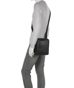 Piquadro Crossbody Bags-W137 Crossbody bag grained cow leather