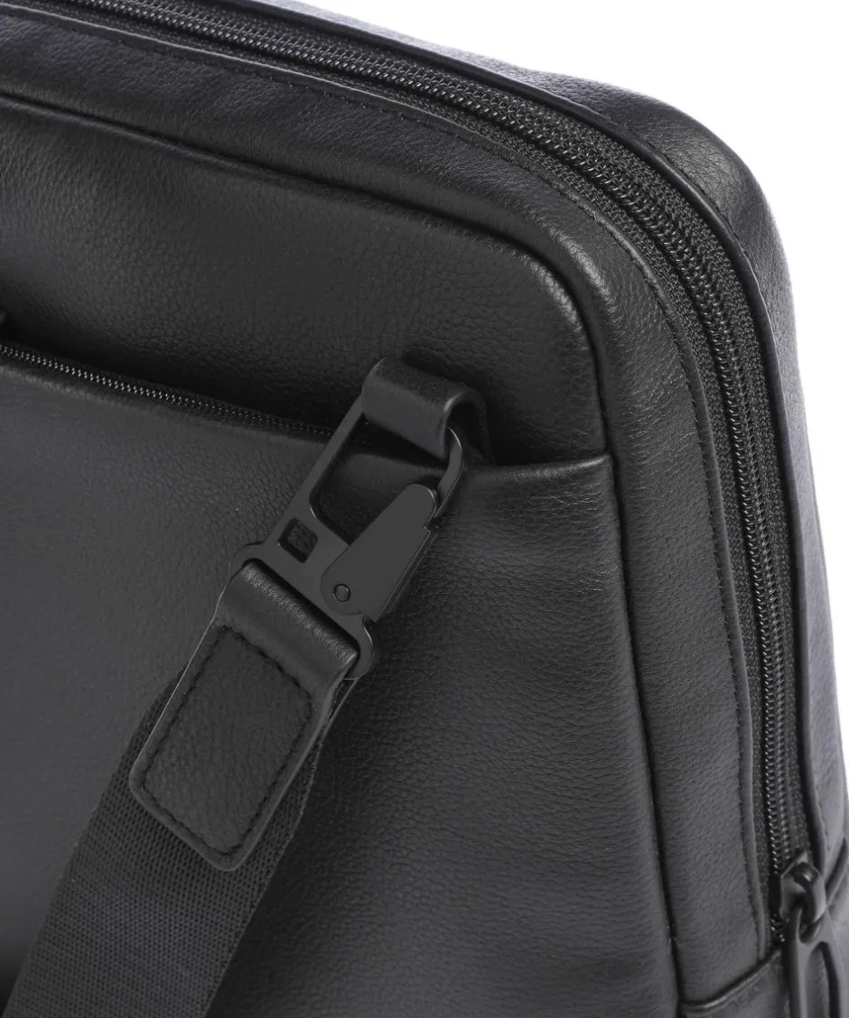 Piquadro Crossbody Bags-W137 Crossbody bag grained cow leather