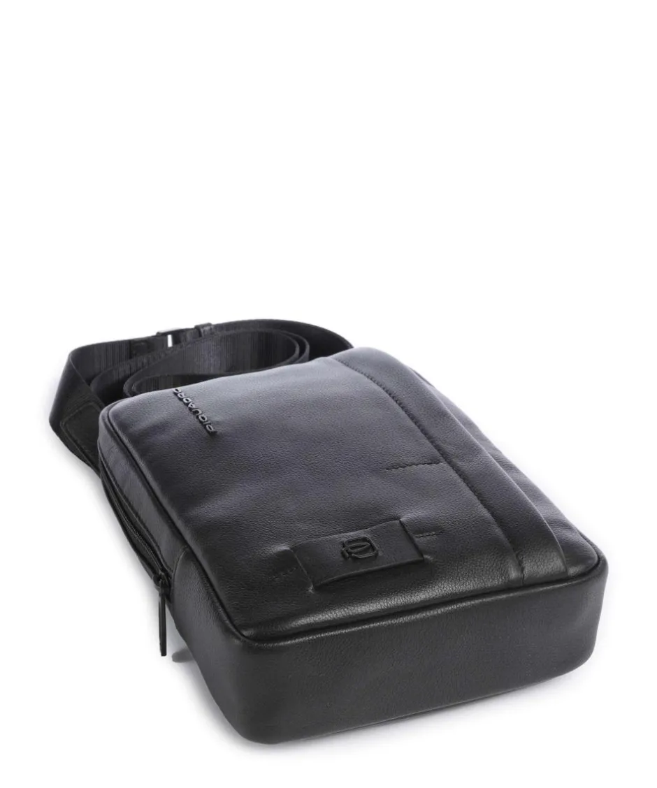 Piquadro Crossbody Bags-W137 Crossbody bag grained cow leather