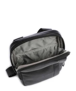 Piquadro Crossbody Bags-W137 Crossbody bag grained cow leather