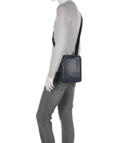 Piquadro Crossbody Bags-W137 Crossbody bag grained cow leather