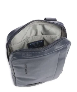 Piquadro Crossbody Bags-W137 Crossbody bag grained cow leather