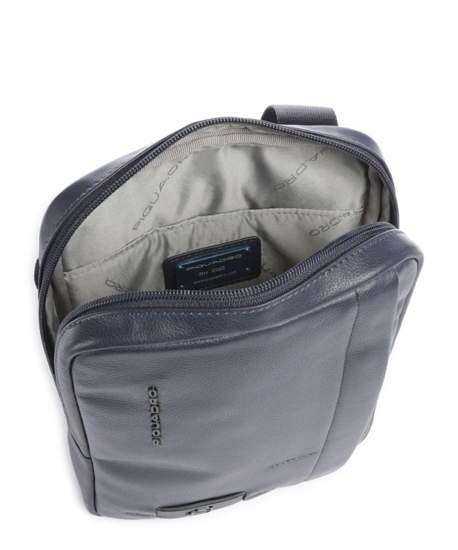 Piquadro Crossbody Bags-W137 Crossbody bag grained cow leather