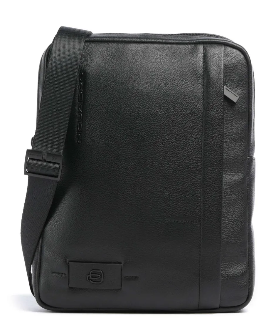 Piquadro Crossbody Bags-W137 Crossbody bag grained cow leather