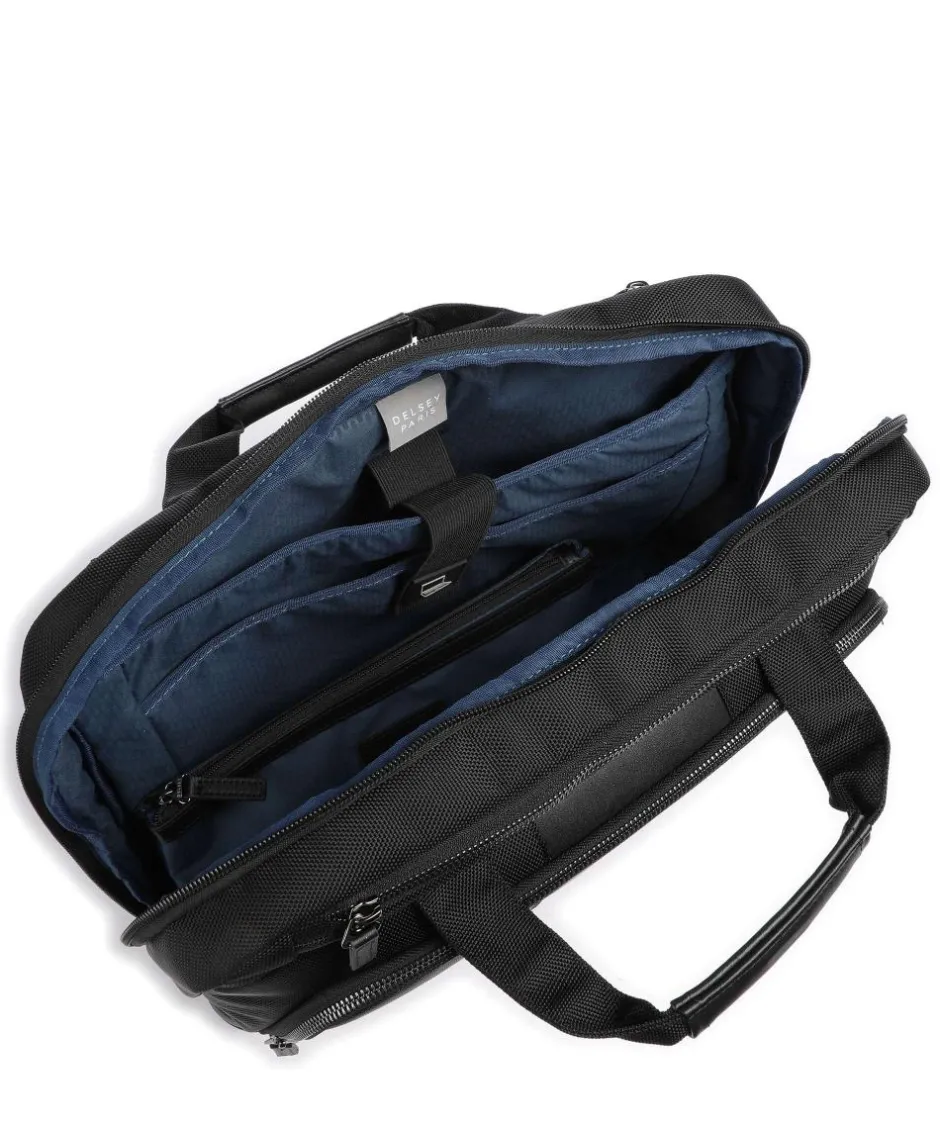 Delsey Paris Business- & Laptop Bags-Wagram Briefcase 15″ nylon