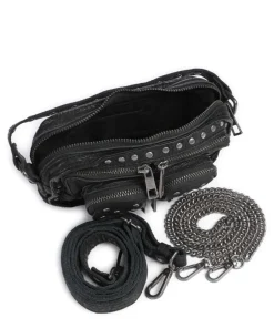 Núnoo Clutch & Evening Bags|Handbags-Washed Helena Crossbody bag grained leather