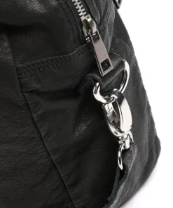 Núnoo Tote Bags-Washed Mille Tote bag softly grained calfskin