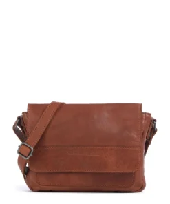 The Chesterfield Brand Business- & Laptop Bags|Crossbody Bags-Washed Waxed Cow Ann Crossbody bag grained cow leather