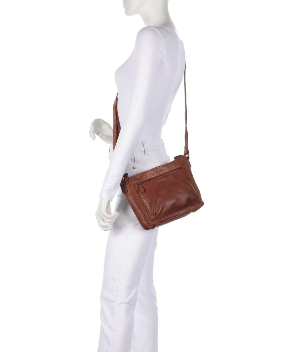 The Chesterfield Brand Crossbody Bags-Washed Waxed Cow Aston Crossbody bag grained cow leather