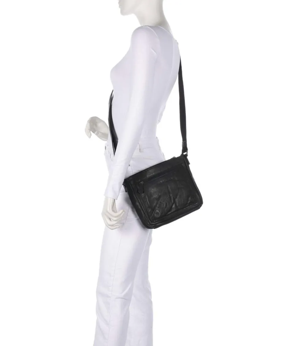 The Chesterfield Brand Crossbody Bags-Washed Waxed Cow Aston Crossbody bag grained cow leather