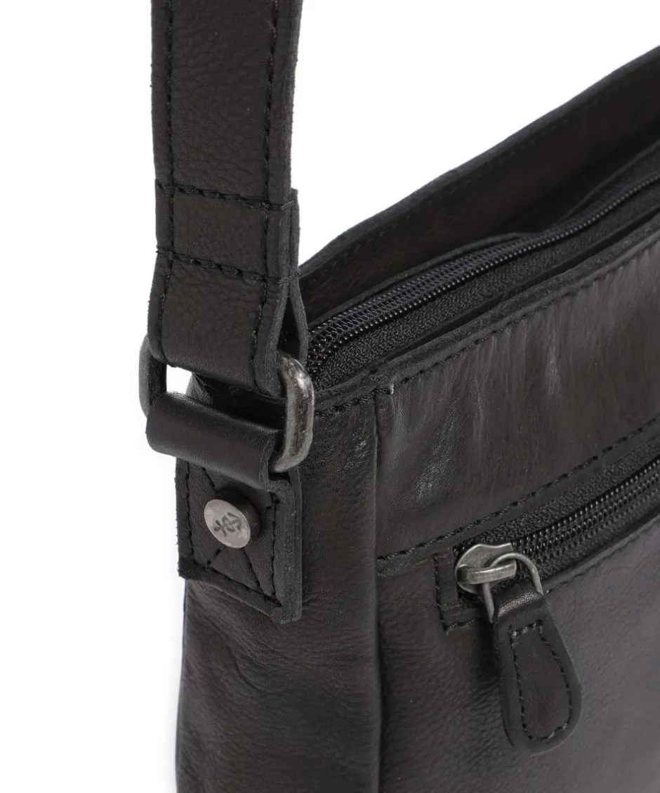 The Chesterfield Brand Crossbody Bags-Washed Waxed Cow Aston Crossbody bag grained cow leather