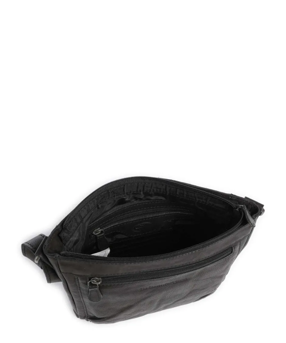 The Chesterfield Brand Crossbody Bags-Washed Waxed Cow Aston Crossbody bag grained cow leather
