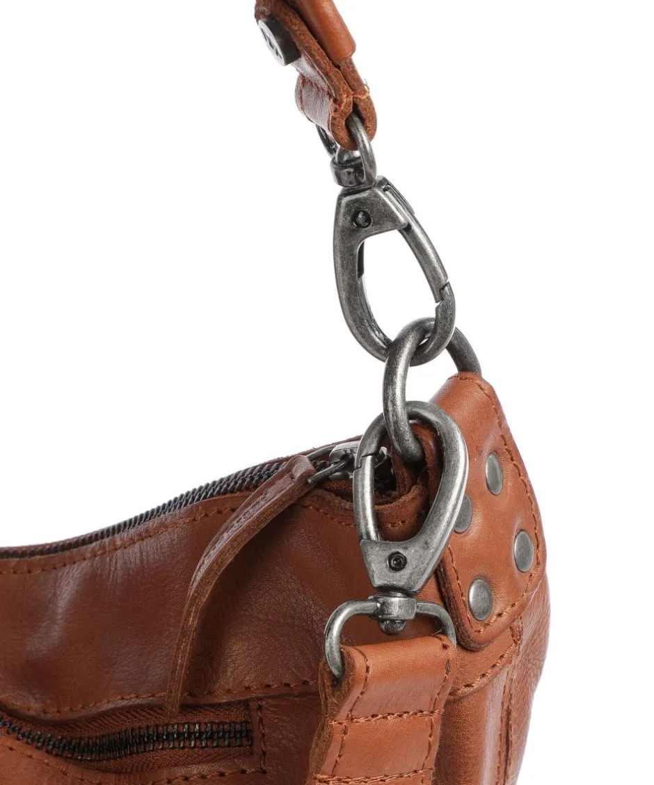 The Chesterfield Brand Shoulder Bags|Hobo Bags-Washed Waxed Cow Bolivia Hobo bag pull-up cow leather