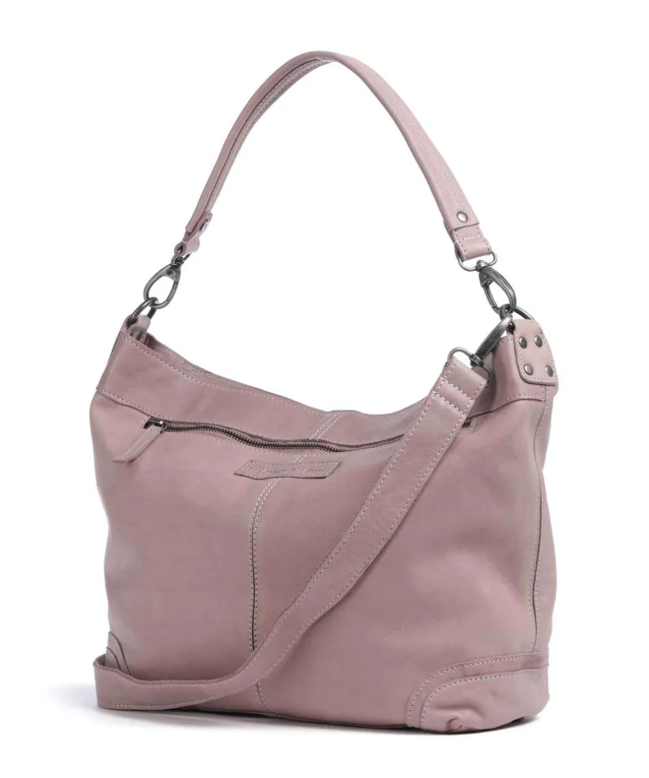 The Chesterfield Brand Shoulder Bags|Hobo Bags-Washed Waxed Cow Bolivia Hobo bag pull-up cow leather