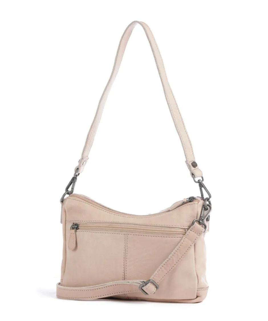 The Chesterfield Brand Shoulder Bags|Crossbody Bags-Washed Waxed Cow Irving Shoulder bag grained cow leather