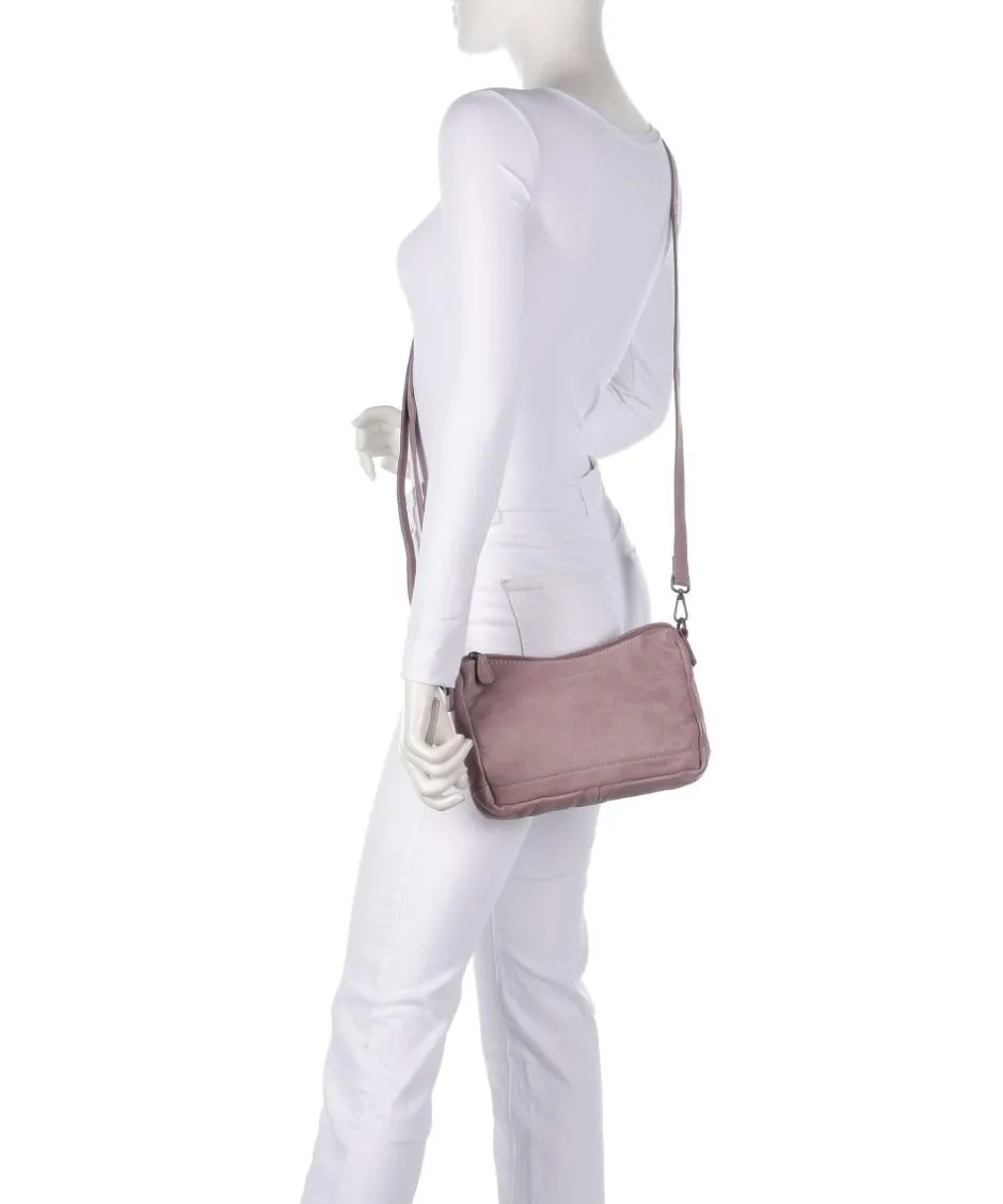 The Chesterfield Brand Shoulder Bags|Crossbody Bags-Washed Waxed Cow Irving Shoulder bag grained cow leather